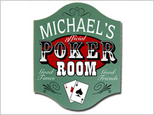 Poker Room Sign
