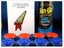Large Table Shuffleboard Bowling Pucks